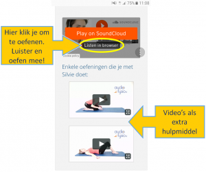 hulp bij oefeningen rugpijn
